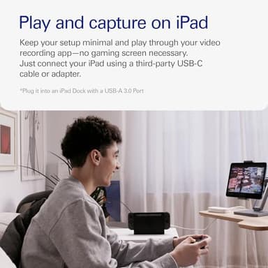 Elgato Game Capture Neo – USB Portable Capture Card 4K60 HDR Passthrough, 1080p60 Video Recording – For PS5/Xbox/Switch/iPhone – In OBS, Quicktime and more - Plug & Play/Works on Laptop, PC, Mac, iPad - Image 4