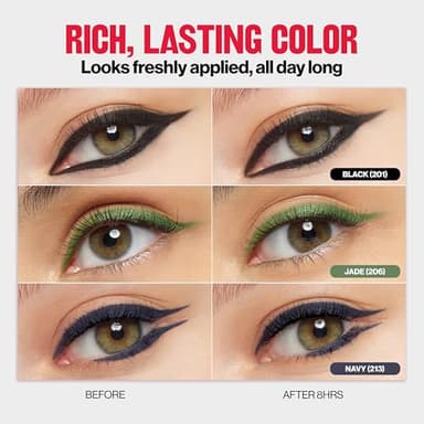 Revlon ColorStay Pencil Waterproof Eyeliner, Smudge-Proof, Eye Makeup with Built-In Sharpener, 202 Black Brown, 0.01 oz - Image 5