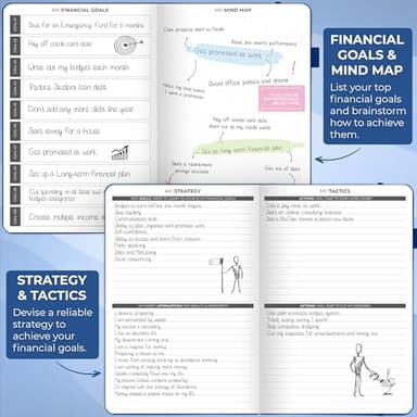 Clever Fox Budget Planner - Expense Tracker Notebook. Monthly Budgeting Organizer, Finance Logbook & Accounts Book, Bill Tracker, A5 (Royal Blue) - Image 5