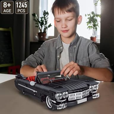 Mould King Sports Car Building Block Kits, MOC Supercar Racing Car Model Building Sets, Gift for Kids Age 8+/Adult Collections Enthusiasts(1245 Pieces, Static Version) - Image 6