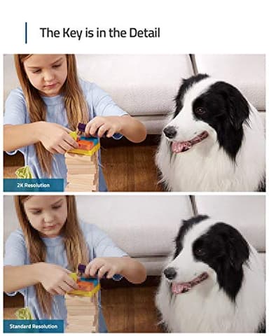 eufy Security Indoor Cam E220, Camera for home Security, Pan & Tilt, Dog/Pet Camera, 2K Wi-Fi Plug-in, Motion Tracking, Motion Only Alerts, Night Vision, HomeBase 3 Compatible, Voice Assistant Support - Image 2