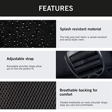 Kenneth Cole REACTION Sophie Backpack, Black, 15" Laptop - Image 5