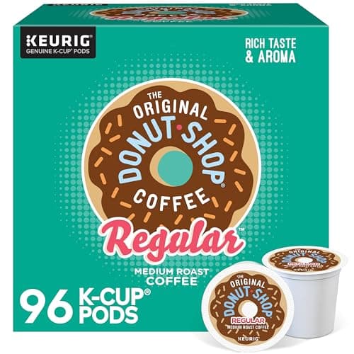 The Original Donut Shop Regular Keurig Single-Serve K-Cup Pods, Medium Roast Coffee, 96 Count - Image 1
