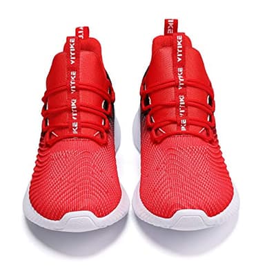 JMFCHI Boys Girls Kids' Sneakers Knitted Mesh Sports Shoes Breathable Lightweight Running Shoes for Kids Fashion Athletic Casual Shoes - Image 4
