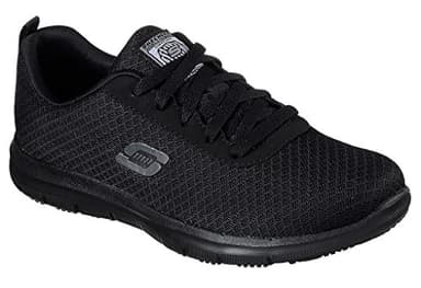 Skechers Women's Ghenter Bronaugh Food Service Shoe, Black, 8.5 Wide - Image 2