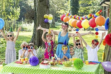 Ocean Line Luau Party Sunglasses - 9 Pairs Funny Hawaiian Glasses, Tropical Fancy Dress Props, Fun Summer Kids Party Favors, Beach Themed Party Supplies Decoration - Image 7