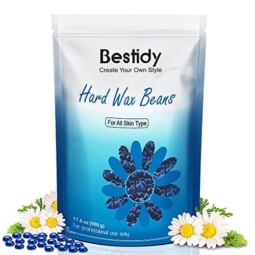 Bestidy Wax Beads, Bagged 500g/1.1lb/17.6oz, Waxing beans for Hair Removal, Women Men, Home Waxing for All Body and Brazilian Bikini Areas (500g) - Image 1