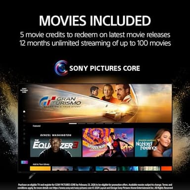 Sony 75-Inch Class 4K Ultra HD BRAVIA 3 LED Smart TV with Google TV, Dolby Vision HDR, and Exclusive Features for PlayStation®5 (K-75S30) - Image 5