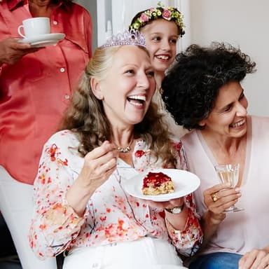 CIEHER 60th Birthday Crown and Sash - Purple 60th Decorations Women's 60 & Fabulous Sash - Image 6