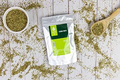 Elevate Tea Yerba Mate - Loose Leaf, High Caffeine, 3 oz Pouch - 30 Cups, Hot & Iced, No Artificials - Image 3