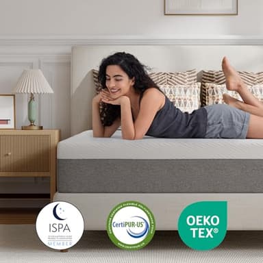 Novilla Queen Size Mattress, 10 Inch Memory Foam Mattress Queen in a Box with Comfort Foam for Contour Support & Motion Isolation & Edge Support, CertiPUR-US Certified - Image 7