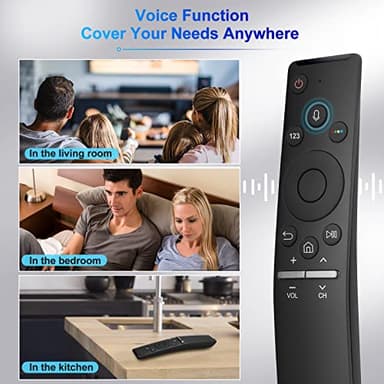 Voice Replacement for Samsung-Smart-TV-Remote, New Upgraded BN59-1266A for Samsung Remote Control with Voice Function. 1-Year Warranty. - Image 7