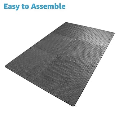 Art3d Eva Puzzle Exercise Mats, 24"x24" x 1/2” Thick Foam Interlocking Tiles for Gyms, Flooring, Workout, Gym Equipments, Pack of 6 - Image 10