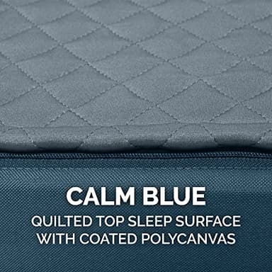 Furhaven Replacement Dog Bed Cover Water-Resistant Indoor/Outdoor Quilt Top Convertible Mattress, Washable - Calm Blue, Jumbo Plus (XX-Large) - Image 4