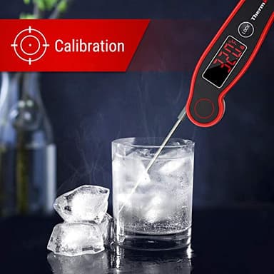 ThermoPro TP19 Waterproof Digital Meat Thermometer for Grilling with Ambidextrous Backlit & Thermocouple Instant Read Kitchen Cooking Food Thermometer for Candy Water Oil BBQ Grill Smoker - Image 8