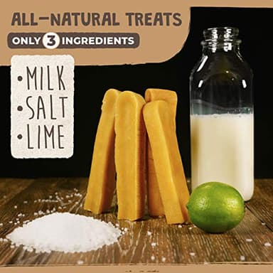 Mighty Paw Yak Cheese Chews for Dogs | All-Natural Long Lasting Pet Treats. Odorless and Great for Oral Health. Limited-Ingredient Chews for Puppies & Power-Chewers (Large, 8 Pack) - Image 5