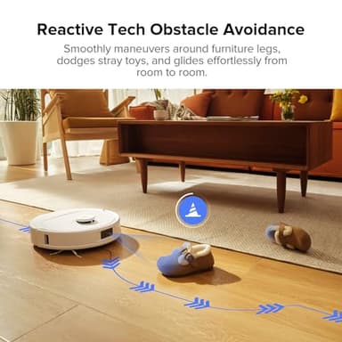 roborock Qrevo Pro Robot Vacuum and Mop with FlexiArm Design Edge Mopping, Dynamic Hot Water Mop Washing and Drying, Intelligent Dirt Detection, 7,000 Pa Suction, Ideal for Carpets - Image 6