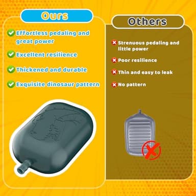 Otoseth Dinosaur Rocket Launcher for Kids, 4 Rockets with Launcher Pad, Launch Up to 100 Ft, Dinosaur Toys for Kids, Outdoor Toys, Birthday Gifts for 3 4 5 6 7 Year Old Boys Girls - Image 5