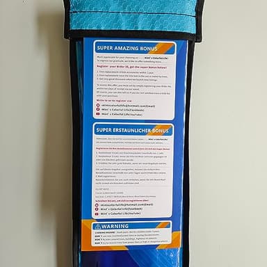 Mint's Colorful Life Delta Kite for Kids & Adults, Easy to Fly Kites with 2 Ribbons and 300ft Kite String, Best Kites for Beginner(Blue) - Image 12