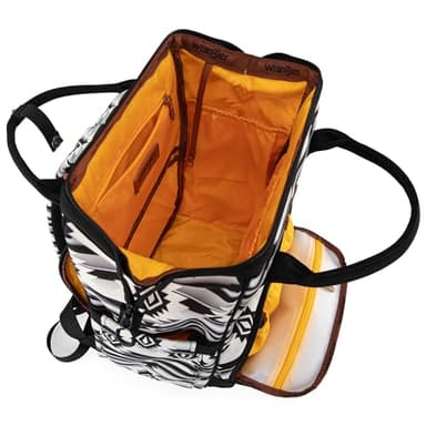 Montana West Wrangler Callie Diaper Bag Backpack with Stroller Straps Multifunction Baby Travel Bag WG2204-9110BK - Image 4