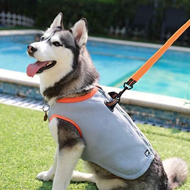 JUXZH Truelove Dog Cooling Vest Harness Cooler Jacket with Adjustable Zipper for Outdoor Hunting Training and Camping - Image 5