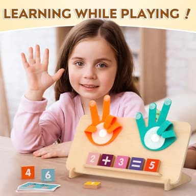 Preschool Learning Toys for Toddlers 2-4, Educational Math Manipulatives Number Counting Blocks for Kids, Montessori Toys for 3-5 Year Old Boys Girls Birthday Gifts - Image 7