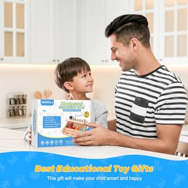 INIFEIDALA Montessori Screwdriver Board Set-Lock and Key Toy,Montessori Busy Board Toys for 3 4 5 Year Old,Kids Tool Set,Preschool Learning Sensory - Fine Motor Skills - STEM Toys - Image 7