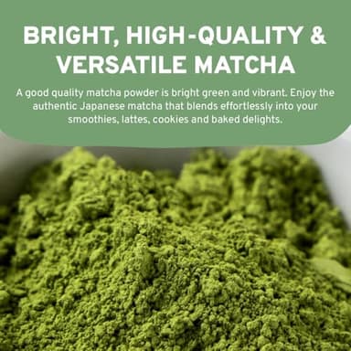 HANDPICK Japanese Organic Matcha Green Tea Powder (100 Servings) - Authentic Premium Second Flush Harvest | Resealable Ziplock Pouch - Image 8