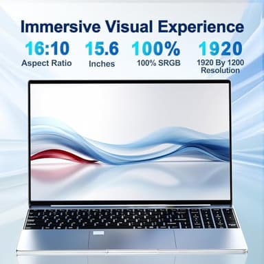 ANPCOWER 2025 Latest 15.6'' Laptop Compatible with Windows 11, 8GB RAM 256GB SSD, Quad-Core Processor N5095(2.9GHz), 1080p FHD Display, Backlit Keyboard, Fingerprint, Mini-HDMI, WiFi5, TF Card Slot - Image 5