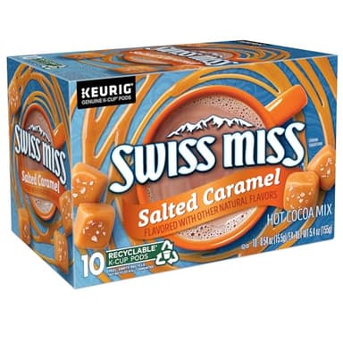 Swiss Miss Salted Caramel Hot Cocoa, Keurig Single Serve K-Cup Pods, 10 Count (Packs of 6) - Image 10