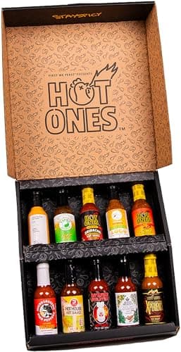 Hot Ones Hot Sauce Challenge Set - Season 26 Gift Set Variety Pack - Made with Natural Ingredients - Unique Small Batch Sampler - 5 fl oz Bottles (10-Pack) - Image 7