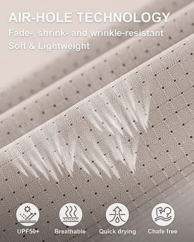 33,000ft Men's Long Sleeve Sun Protection Shirt UPF 50+ UV Quick Dry Cooling Fishing Shirts for Travel Safari Camping Hiking - Image 6