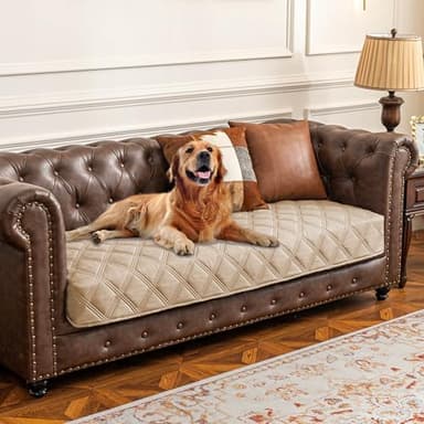 Ameritex Waterproof Dog Bed Cover Pet Blanket with Anti-Slip Back for Furniture Bed Couch Sofa - Image 1