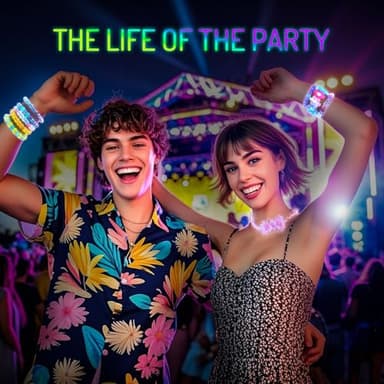 Glow in The Dark Pony Beads for Bracelets, 1000+pcs 6x9mm Rave Kandi Acrylic Beads Neon Luminous Colored Charms Hair Bead for Braids Girls Halloween Jewelry Making Crafts Party Supplies - Image 3