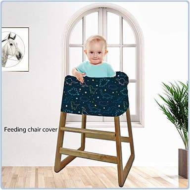 Car Seat Covers Canopy Cover - Multi-use Cover Carseat Canopy, Breathable Breastfeeding Cover, Car Seat Covers for Bbies, Boys & Girls Shower Gifts (Dark Blue Dinosaur) - Image 7