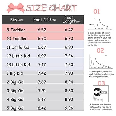 K KomForme Girl's Ballerina Flat Ankle Strap Dress Ballet Flat Shoes (Toddler/Little Kid/Big Kid) for Wedding Party School White-pu - Image 8