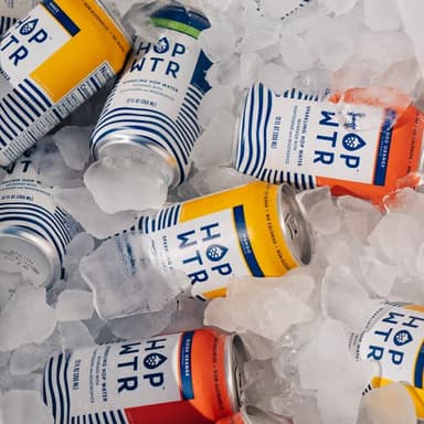 HOP WTR - Sparkling Hop Water - Variety Pack (12 Pack) - NA Beer, No Calories or Sugar, Low Carb, With Adaptogens and Nootropics for Added Benefits (12 oz Cans) - Image 5
