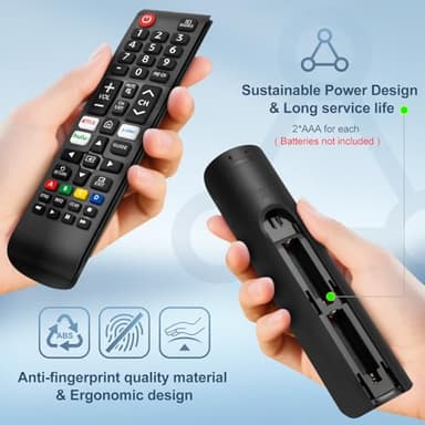 【Pack of 2】 Replacement for Samsung TV Remote Control, Universal Remote for Samsung Smart TV Frame Crystal UHD OLED QLED 4K 8k Series - Image 4