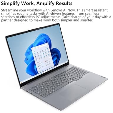 Lenovo ThinkBook 16 Gen 8 16" FHD+ Business AI PC Laptop Computer, Intel 16-Core Ultra 7 255H (Beat i7-13900H), 64GB DDR5 RAM, 2TB PCIe SSD, WiFi 6E, Bluetooth 5.3, Fingerprint Reader, Windows 11 Pro - Image 3