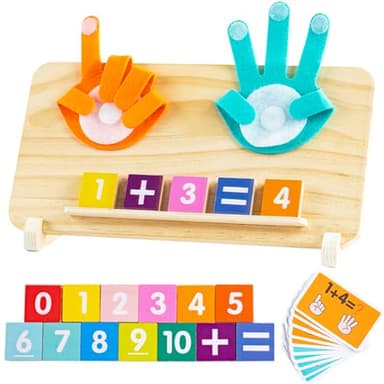 Montessori Toys for 3 4 5 Year Old,Double-Sided Preschool Learning Toys for Toddlers age 2-4,Educational Math manipulatives Number Counting Blocks for Kids,Christmas Stocking Stuffers for Boys Girls - Image 7