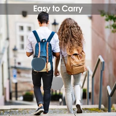 ProCase Hard Case for AirPods Max, Travel Carrying Headphone Case with Silicone Earpad Cover & Mesh Pocket, AirPods Max Protective Portable Storage Bag -Navy - Image 6