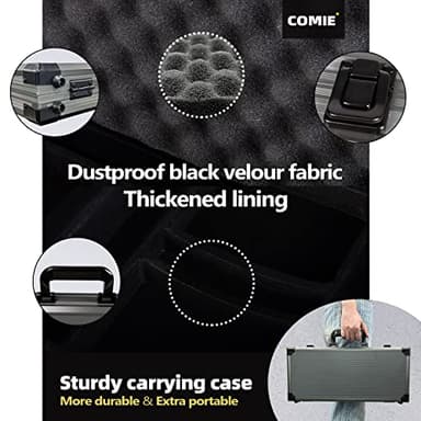 Comie Clay Poker Chips,400PCS 14 Gram Chip Set with Deluxe Travel Case, Numbered Chips,Poker for Texas Holdem Blackjack Gambling… - Image 7