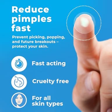 PatchRx Pimple Patches for Face (120 Patches), Hydrocolloid Acne Patches with Tea Tree Oil, Pimple Patch Pimple Stickers - Hydrocolloid Patch Acne Dots - Acne Pimple Patches For Face - Zit Patches - Image 6