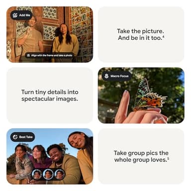 Google Pixel 9a - Obsidian - 128 GB with $100 Amazon Gift Card - Image 3