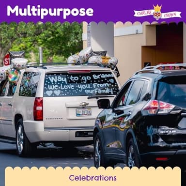 Liquid Chalk Markers for Blackboards - Bold Color Dry Erase Marker - Chalk Markers for Chalkboard Signs, Windows, Blackboard, Glass - 6mm Reversible Tip (8 Pack) - 24 Chalkboard Labels Included - Image 6