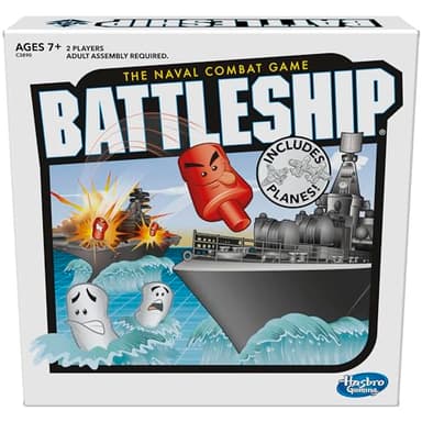 Hasbro Gaming Battleship with Planes Strategy Board Game for Ages 7 and Up (Amazon Exclusive) - Image 1