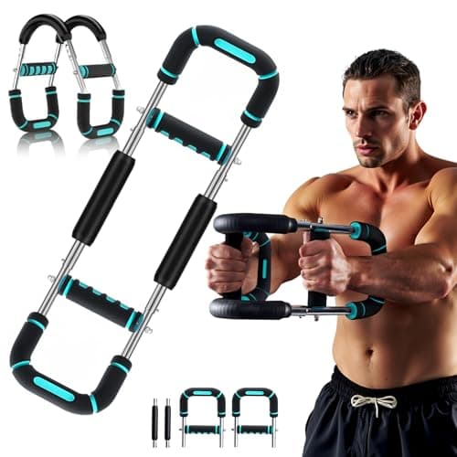 2025 Pro Twister Arm Trainer, Adjustable Power Twister Bar, Chest Shoulder Arm Workout Equipment, Portable Detachable Upper Body Fitness Machine for Home & Gym - Image 1