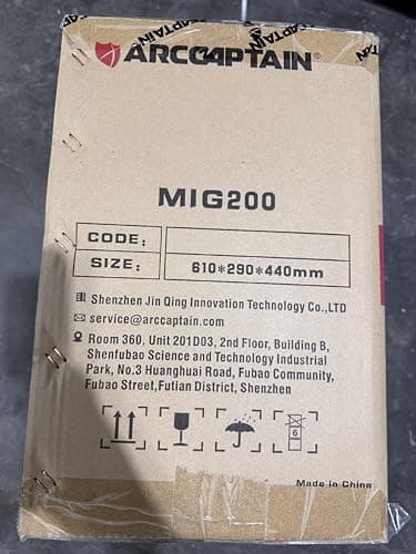 ARCCAPTAIN MIG Welder, 200Amp 6 in 1 Gas MIG/Gasless Flux Core MIG/Stick/Lift TIG/Spot welding/Spool Gun 110V/220V Aluminum Multi Process Welding Machine with LED Digital Display, Burn Back Adjustment - Image 10