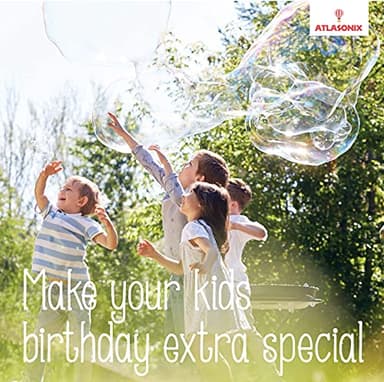 Giant Bubble Solution - Bubble Wands, Bubbles for Kids, Kids Bubbles Mix Powder Makes 896 OZ (7 Gallons) - The Original Solution Mix | 100% Kid Safe - Image 8