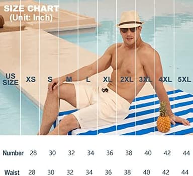 BRISIRA Mens Swim Trunks Bathing Suit 9 Inch Inseam Compression Liner Beach Long Board Shorts Swimsuit Anti-Chafe Quick Dry - Image 6